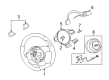 Diagram for Audi TT RS Quattro Steering Wheel - 8J0-419-091-N-SZE