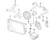 Diagram for Audi A4 Quattro Radiator - 8E0-121-251-AS