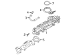 Diagram for Audi SQ7 Exhaust Manifold - 0P2-253-033-A