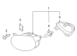 Diagram for Audi RS4 Fog Light - 8E0-941-699-E