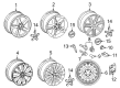 Diagram for 2015 Audi A8 Quattro Alloy Wheels - 4H0-601-025-AQ