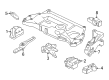 Diagram for Audi A3 Quattro Engine Mount - 022-199-354-R