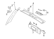 Diagram for Audi TT Pillar Panels - 8N7-867-231-A-6H7