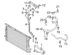 Diagram for Audi S5 Coolant Pipe - 8K0-145-923-F