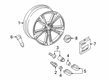 Diagram for Audi Q8 Alloy Wheels - 4M8-601-025-G