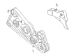 Diagram for Audi Idler Pulley - 077-109-244-H