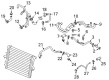 Diagram for Audi Q7 Coolant Pipe - 7L6-121-065-BB