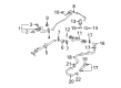 Diagram for 2007 Audi S6 Coolant Pipe - 4F0-121-101-E