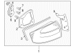 Diagram for Audi Allroad Quattro Tail Light - 4B9-945-095-C-3FZ