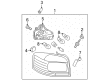 Diagram for Audi A3 Quattro Tail Light - 8P4-945-095-H