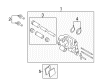 Diagram for Audi Brake Caliper Bolt - N-911-056-01