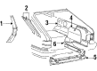 Diagram for Audi 5000 Quattro Pillar Panels - 447-867-241-B-5AY