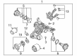 Diagram for Audi Differential - 0B0-500-043-M