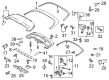 Diagram for Audi e-tron GT Battery Hold Downs - N-107-148-01