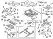 Diagram for Audi S8 Seat Cushion Pad - 4N0-881-551-A