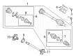 Diagram for Audi RS5 CV Joint - 8W0-498-099-D