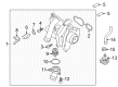 Diagram for Audi A5 Quattro Coolant Pipe - 06H-121-057-E