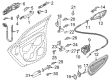 Diagram for Audi Door Check - 8V4-839-249-A