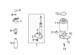 Diagram for Audi Air Suspension Spring - 4B0-616-119-B