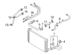 Diagram for Audi A6 Quattro Oil Cooler Hose - 4F0-121-055-R