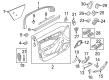 Diagram for Audi Door Moldings - 8K1-867-586-A-1DH