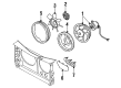 Diagram for Audi V8 Quattro Cooling Fan Shroud - 441-121-197-D