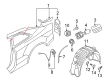 Diagram for Audi Fuel Filler Housing - 8T0-809-999-E