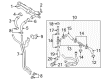 Diagram for Audi Coolant Pipe - 06E-121-546-D