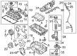 Diagram for Audi Intake Manifold - 03L-129-711-E