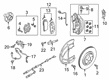 Diagram for Audi Q8 Brake Disc - 4M0-615-301-AS