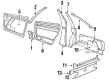 Diagram for Audi 100 Quattro Door Armrest - 441-867-171-A-5AY