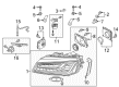 Diagram for Audi S8 Headlight - 4H0-941-773