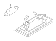 Diagram for Audi License Plate Lights - 4H0-943-021