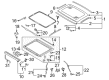 Diagram for Audi Sunroof Motor - 8R0-959-591-A