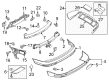 Diagram for Audi Q7 Bumper - 4L0-807-303-D-GRU