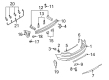 Diagram for Audi S4 Bumper - 8H0-807-303-GRU