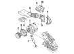 Diagram for Audi V8 Quattro Alternator - 077-903-017-X