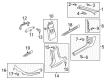 Diagram for Audi S6 Pillar Panels - 4G0-867-239-A-4PK