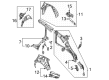 Diagram for Audi RS6 Avant Fender Splash Shield - 4K0-809-409-B