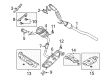 Diagram for Audi A3 Quattro Exhaust Hanger - 1K0-253-144-AH