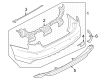 Diagram for Audi A4 Bumper - 8W5-807-067-GRU