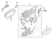 Diagram for Audi S6 Side View Mirrors - 4G1-857-409-AQ-01C