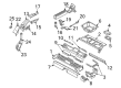 Diagram for Audi A8 Floor Pan - 4D0-813-111-H