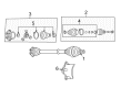 Diagram for Audi A4 CV Joint Boot - 8E0-498-201-B