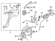 Diagram for Audi A8 Quattro Fuel Filler Housing - 4H4-809-857-E