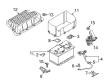 Diagram for Audi A3 Sportback e-tron Battery Cables - 5QE-915-181-A