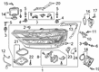 Diagram for Audi Q4 e-tron Sportback Headlight Screws - 1T0-941-111