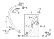 Diagram for Audi A3 Quattro Seat Belt - 8V7-857-705-B-V04