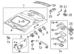 Diagram for Audi S7 Sportback Interior Lights - 8W0-947-111-ET1