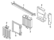 Diagram for Audi RS5 Cooling Fan Bracket - 8W0-121-262-D